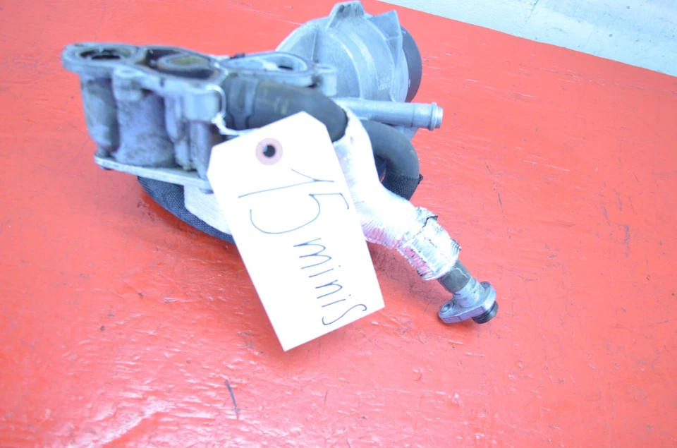 11-16 迷你 COOPER COUNTRYMAN S R60 1.6L 涡轮发动机油过滤器房 原始设备制造商 — 第 4/4 张图片