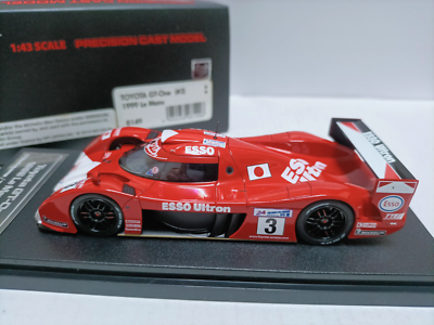 hpi 1/43 Toyota GT-One #3 LeMans 1999 Red | eBay