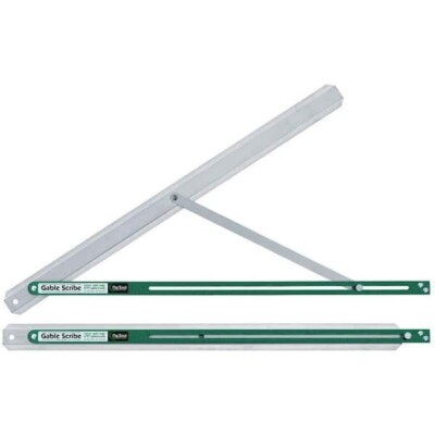 Sa904 30inch Angle Measuring Tool Aluminum Gable Scribe Professional/contractor 