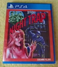Night Trap Sony PlayStation 4 PS4 Limited Run #74 CIB Complete Clean and Tested