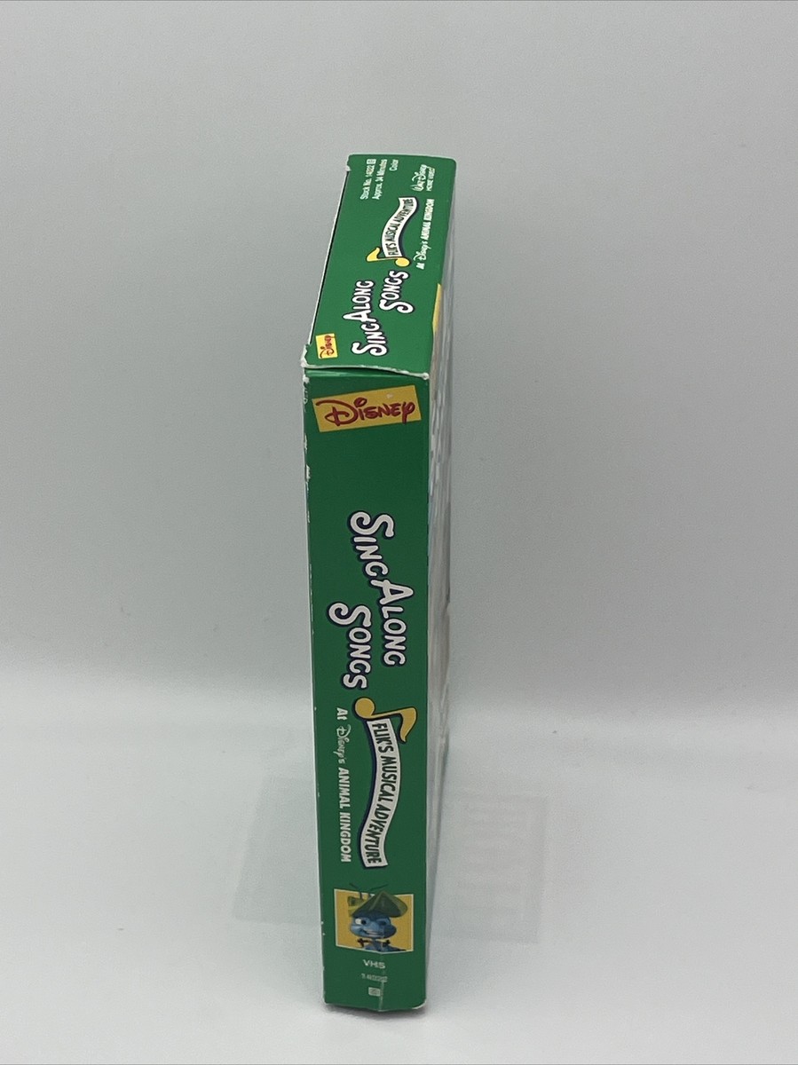Disneys Sing Along Songs Fliks Musical Adventure VHS Animal