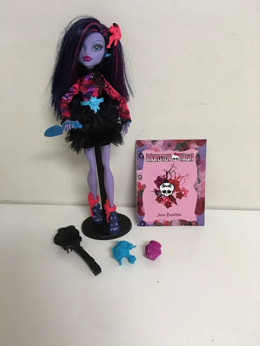 Monster High G1 JANE BOOLITTLE Gloom e Bloom Doll MIP NRFB