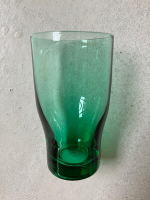IKEA Glas 6 Stk. unbenutzt grün klar 9,8 cm Trinkglas Wasserglas