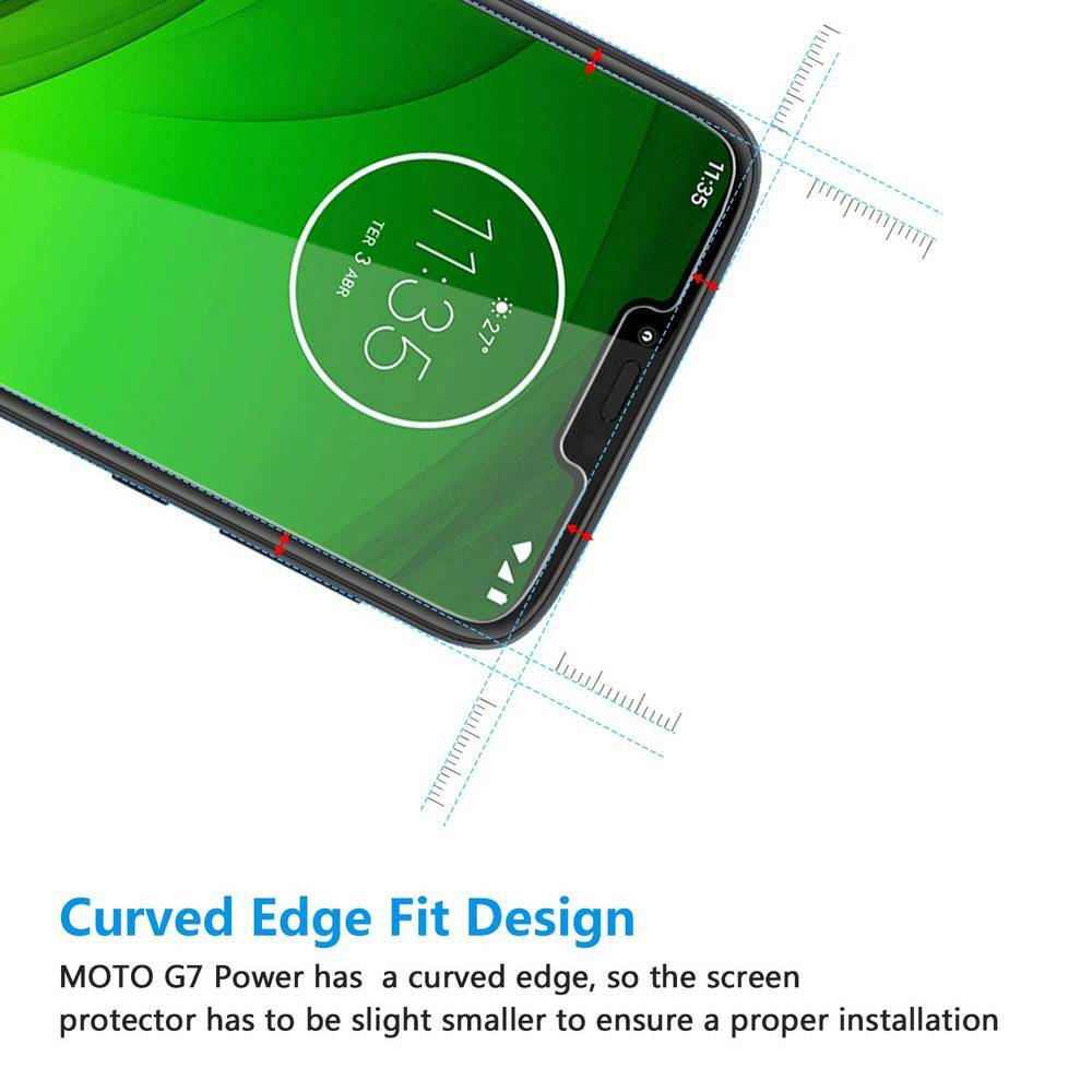 Pellicola In Vetro Temperato Supershieldz Per Moto 360 (2a