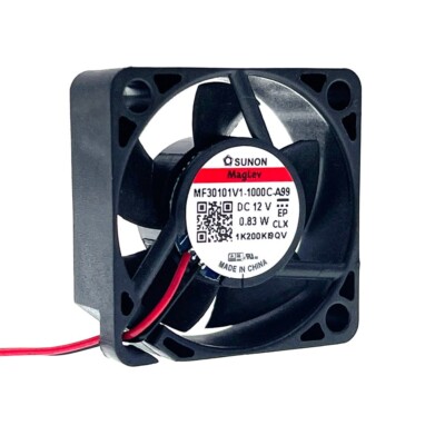 Sunon MF30101V1-1000C-A99 30mm 3CM 12V Mute Cooling Fan,30X30X10mm 0.83W 5.5CFM