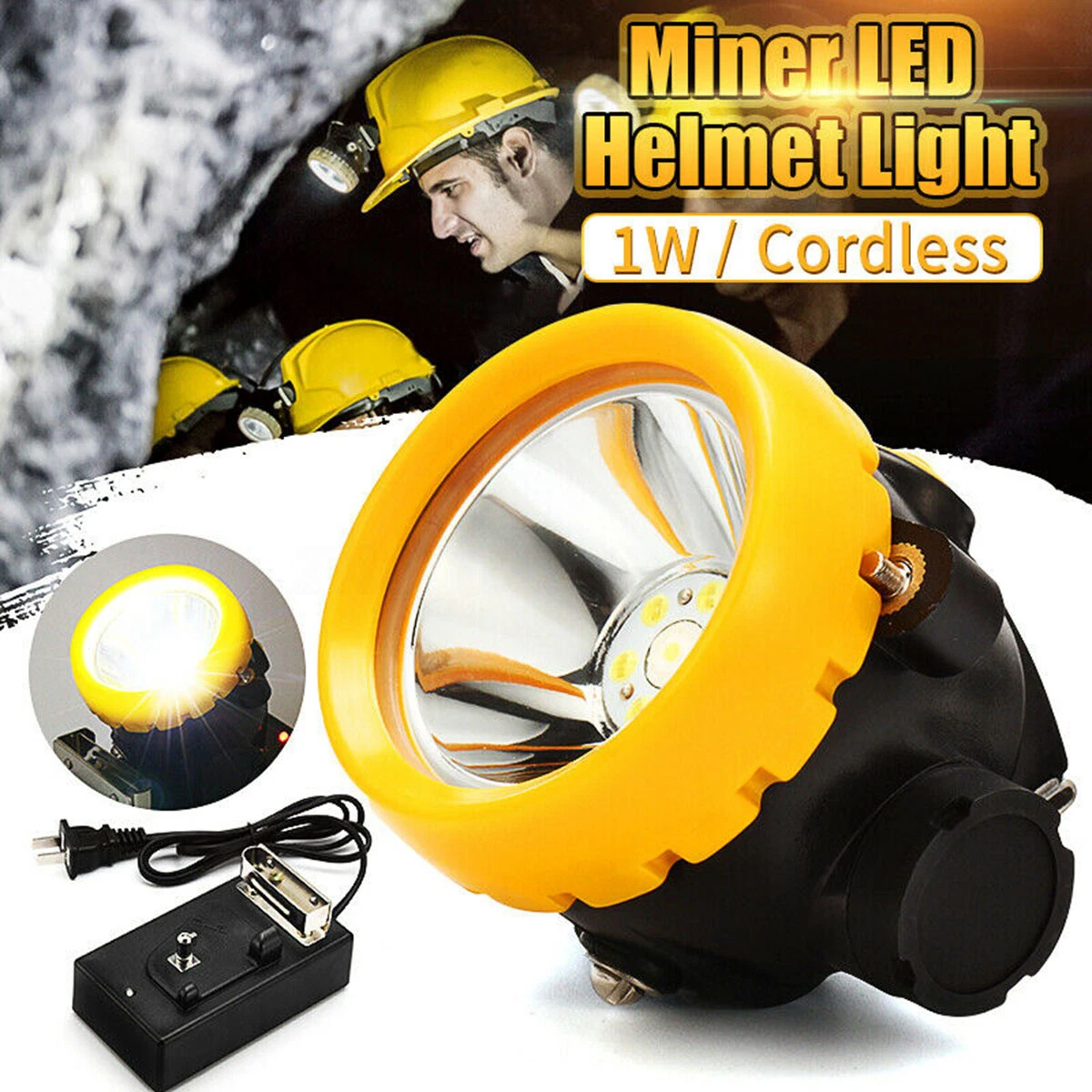Rechargeable mining cap lamps deals