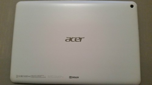 GENUINE BACK COVER IN WHITE FOR 10.1" ACER ICONIA TAB A3-A10 AP125000200H - Picture 2 of 6