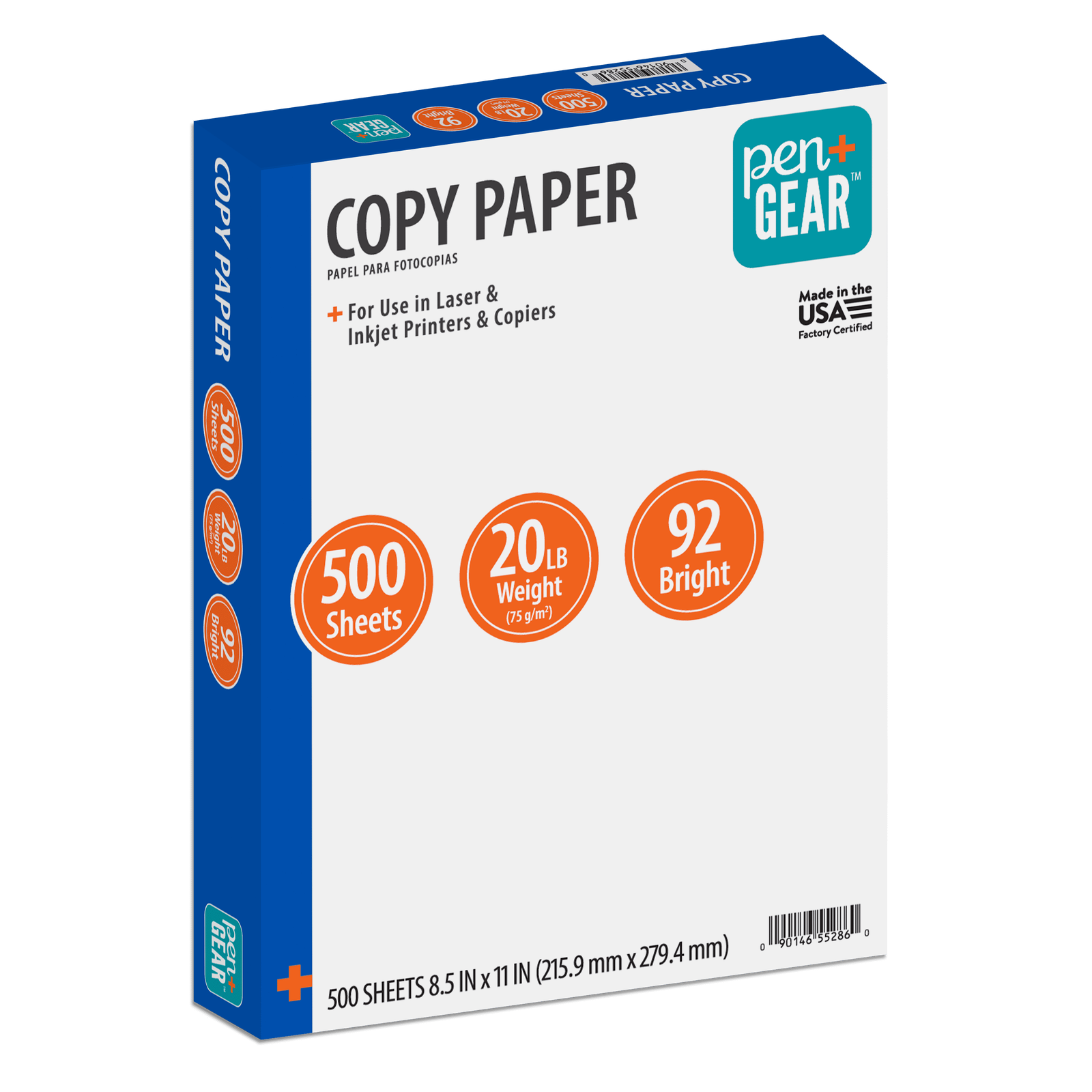 Pen+Gear Copy Paper, 8.5
