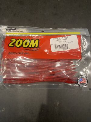 Zoom Original Trick Worm 6 1/2  Tomatoe