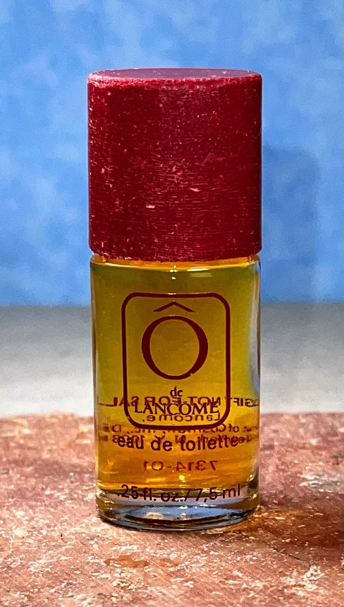 de Lanc me Perfume by Lanc me Vintage MINIATURE .25oz Dab Full Cosmair Red Cap