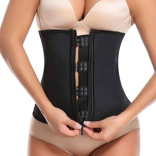 Fajas Colombianas LATEX Waist Trainer Cincher Girdle Zip Shapewear Corset Shaper - Picture 13 of 31
