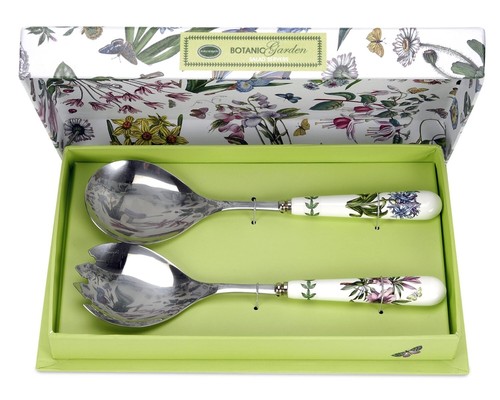 Portmeirion Botanic Garden Salad Servers (481190) - Picture 2 of 3