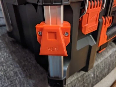 ToughBuilt ClipTech Tool Pouch Mounts for Milwaukee Packout Corner Rail System