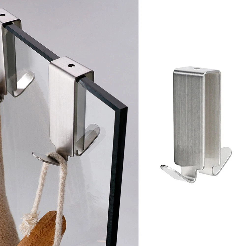 Towel hooks online for glass shower