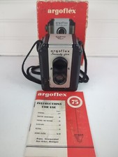 Vintage Argus Argoflex Camera 75 Seventy Five Lumar 75MM Original Box  Booklet