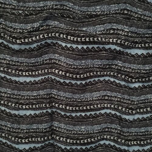 LL Bean Vintage Aztec Shirt Mens XLT Tall Traditional Fit Loop Collar Geometric - Picture 2 of 6