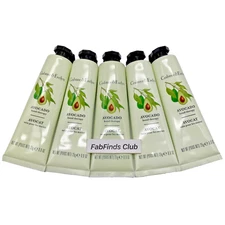 Crabtree & Evelyn Avocado Hand Therapy Cream Sealed Travel Size 4.5oz (5x0.9oz)
