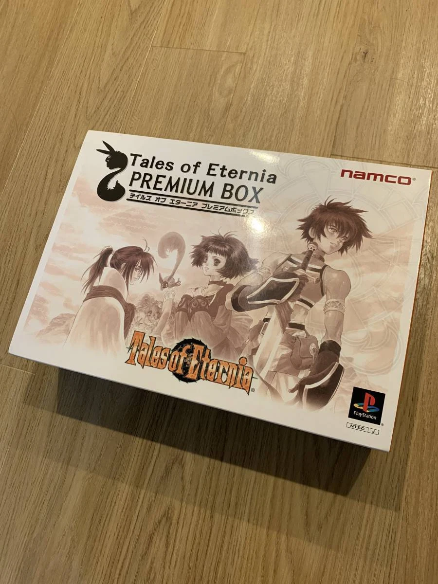 New} PS1 Tales of Eternia Premium Box Limited Edition PlayStation