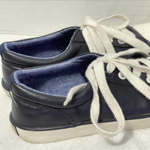 Tommy Hilfiger Boys Sneakers Size 2.5 Cormac Core Peacoat Blue Tie Closure - Picture 6 of 12