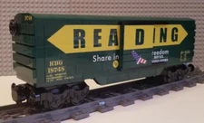 Custom Train Reading Boxcar -PLEASE READ ITEM DESCRIPTION-
