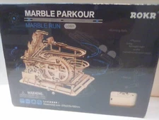 ROKR Marble Parkour Marble Run, LG501, Wood 3D Puzzle, NIB