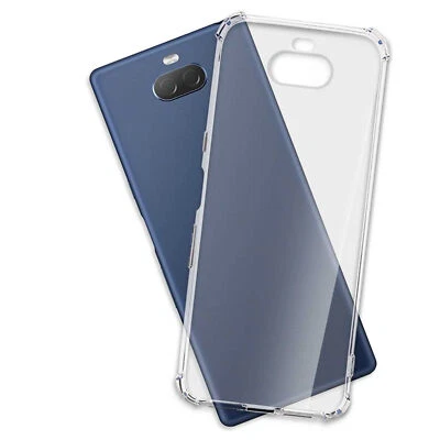 MTB MORE ENERGY Anti-Shock Schutzhülle für Sony Xperia 10 Cover Backcover Case Tasche Bumper