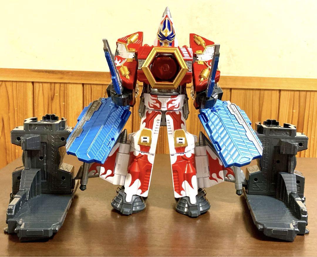 Power Rangers Uchu Sentai Kyuranger gigante houoh robot juguete BANDAI Japón