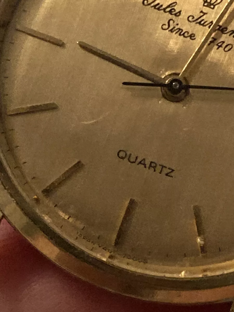 Jules jurgensen watch 2025 since 1740 quartz