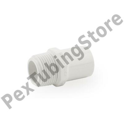 3/4'' PVC (Sch. 40) MIP x Spigot Adapter