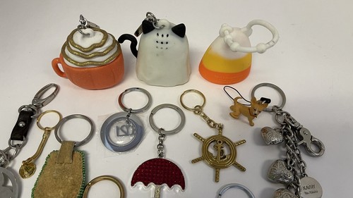 Keychain Lot Mixed vintage modern mix includes Bath Body Works 42024 - Picture 10 of 11