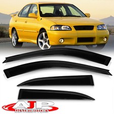 Window Visor Sun Shade Rain Guard Wind Deflector For 2000-2006 Nissan Sentra B15