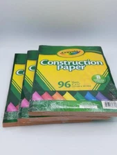Crayola 99-3000 96Sheet Construct Paper - Quantity 3