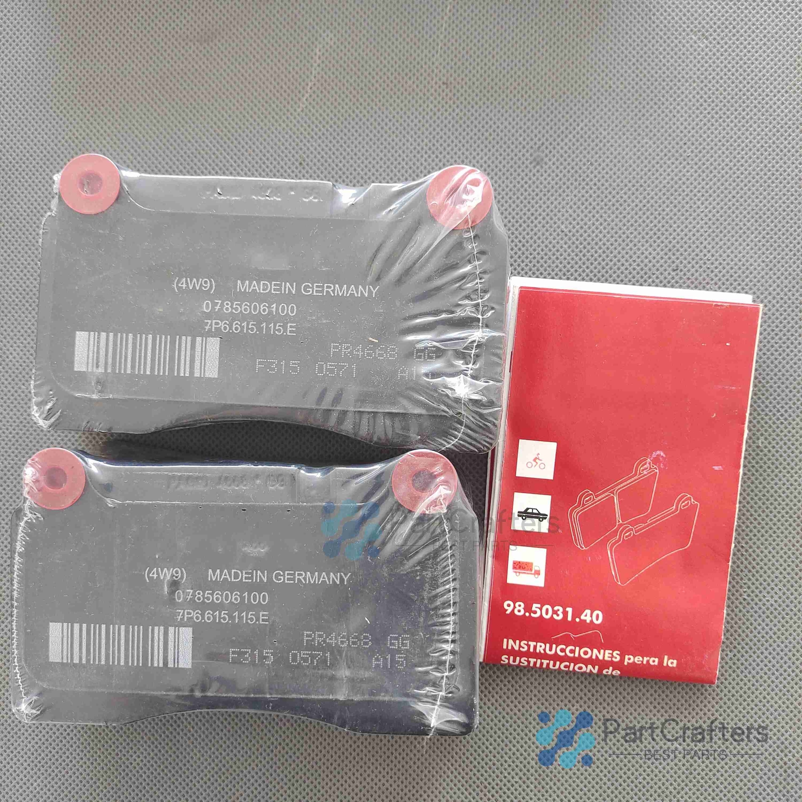 Rear Brake Pad Kit For Lamborghini Aventador