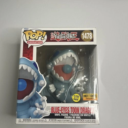 Funko Pop! Vinyl Super 6 in: Yu-Gi-Oh! - Blue-Eyes Toon Dragon (Glow) - Hot...