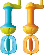 Kids Bubble Bath Whisk 2 Pack - Bath Toys for Sensory Play, Motor Skill Developm