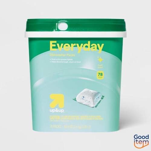 Everyday Dishwasher Detergent Value Pack