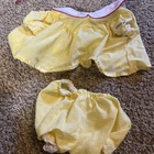 Vintage Cabbage Patch Kids/Doll Clothes -Yellow Dress & Bloomers 1980s