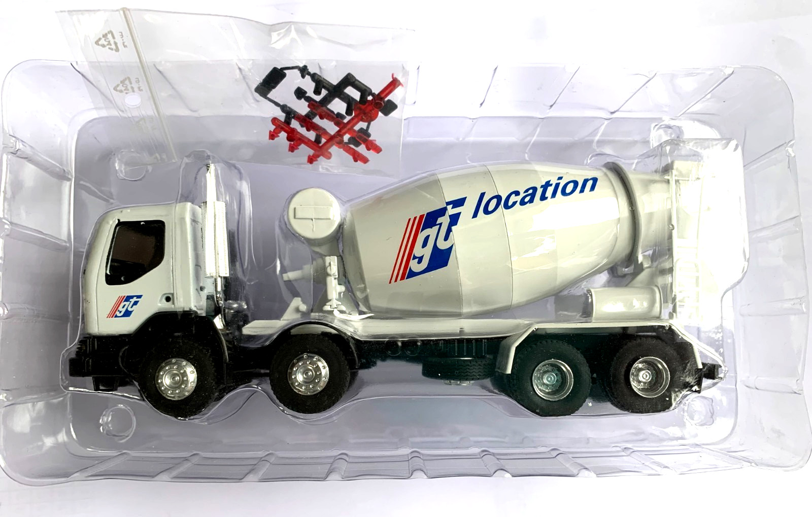 Camion miniature Renault Kerax toupie 1/43 Eligor malaxeur de chantier