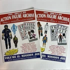 GI Joe Figure Guide Books Lot 3-3/4”, 1:18. 1000+ pics of 700+ figs. Used - Read