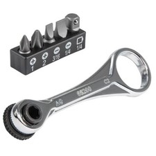 Klein Tools 65200 Ratchet Set, 5-Piece Mini R...