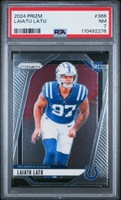 2024 PANINI PRIZM #366 LAIATU LATU PSA 7