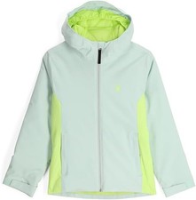 Spyder Girls Adore Insulated Ski Snowboard Jacket Lime Size XL 16/18 Girls NWT