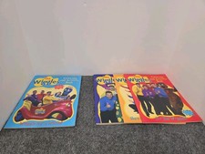 Lot of 4 The Wiggles 2003 Coloring Activity Puzzle Maze Music Book 3 NEW 1 USED