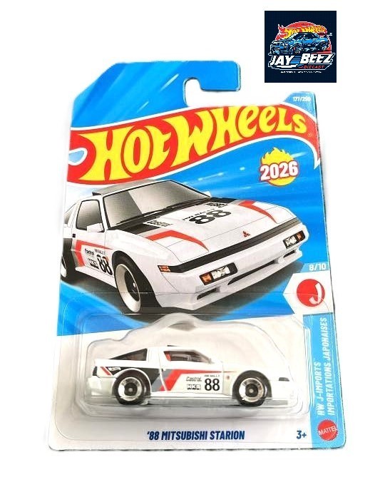 Hot Wheels 2026 NEW Case J '88 Mitsubishi Starion LC (Promo