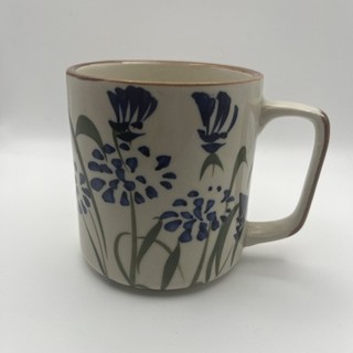 Vintage Chi Kiang Otagiri Style Stoneware Hand Painted Coffee Cup