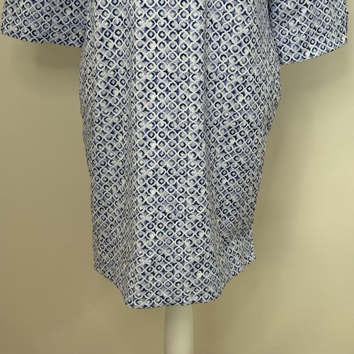 Tommy Bahama Aubrey Island Zone Tunic Dress Size M Blue Ultramarine - Picture 5 of 15