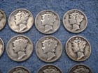 20 SILVER MERCURY DIMES WITH DATES lot su8 — photo 3