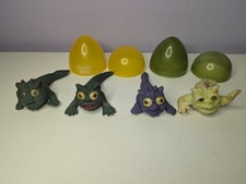 Vintage Baby Boglin Bundle X4 With Original Egg Cases VTG 80