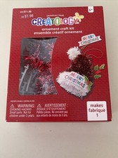 Creatology Christmas Ornament Craft Kit - Merry Christmas Santa Hat NEW