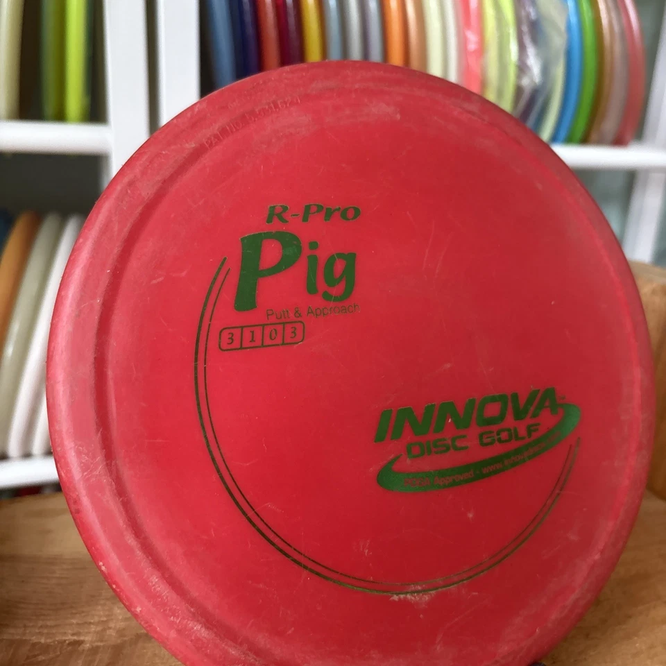 Innova R-Pro Pig Penned Old Run - Putt And Approach Red Used 173g - Image 3 of 4